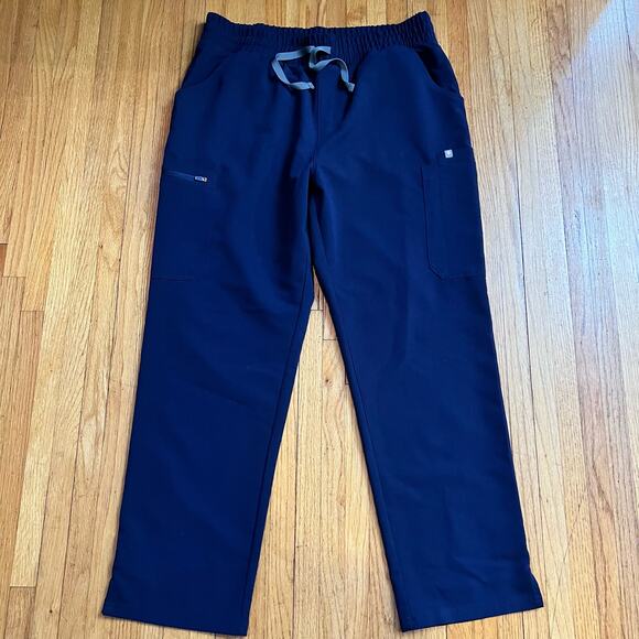 Figs Pants - Figs Navy Blue Track Pants